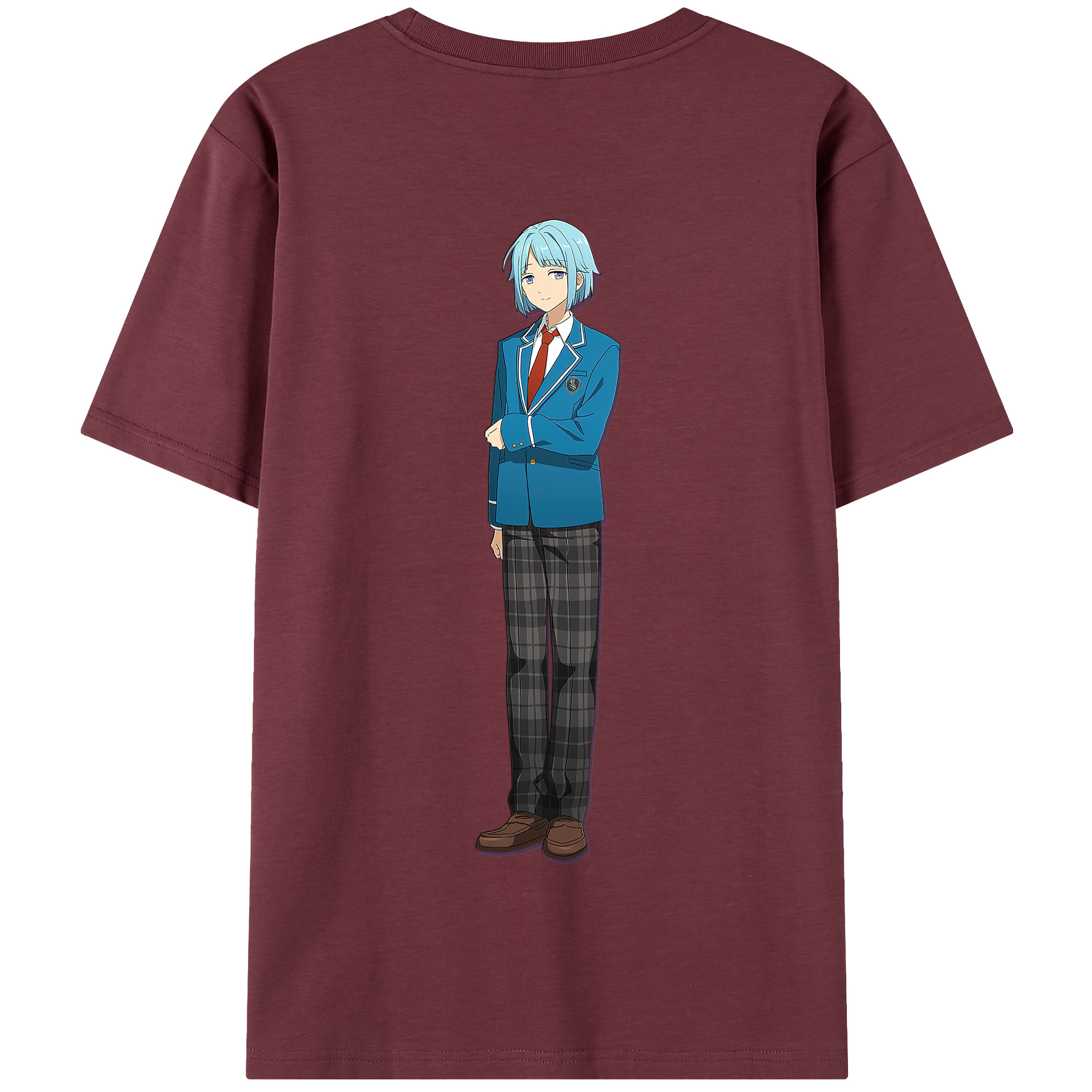 （画像用） あんさんぶるスターズ! Ensemble Stars 綿100％半袖Tシャツ（背面プリント）